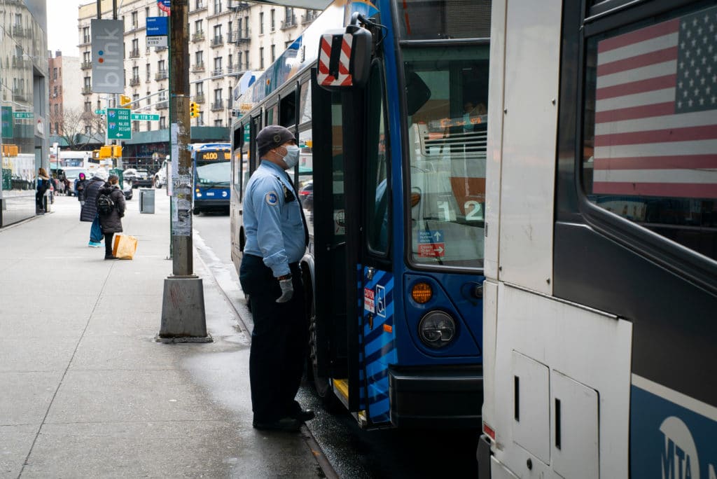 New York City bus driver