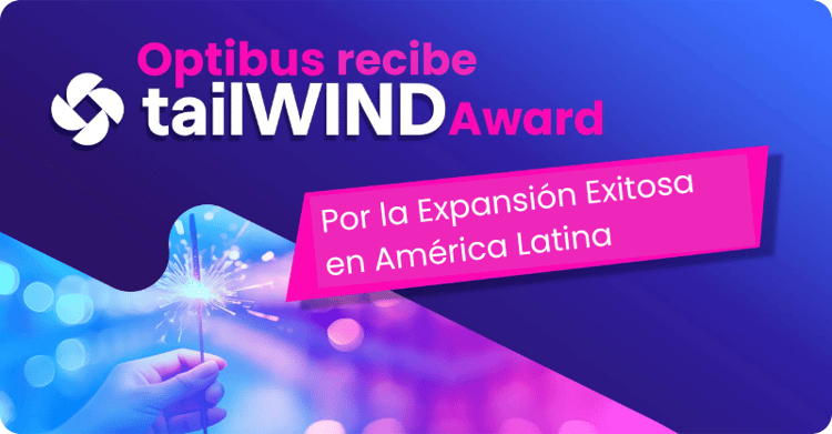 Optibus recibe el premio TailWIND de Copec WIND Ventures en reconocimiento a la innovación y expansión en América Latina