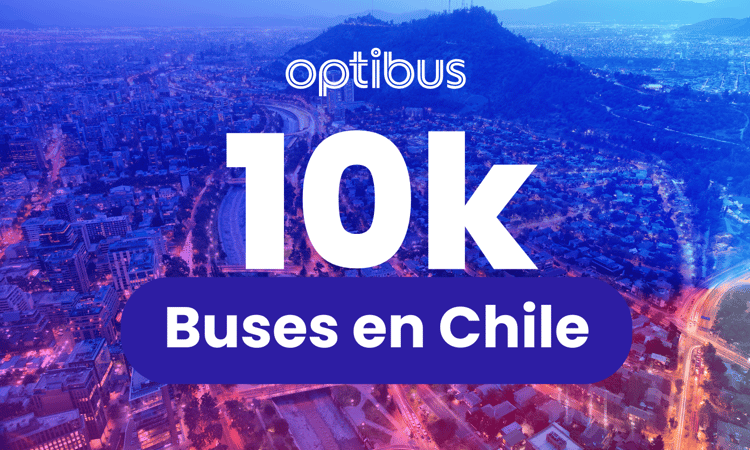 El software de Optibus respalda la planificación y programación de más de 10.000 buses públicos en todo Chile, facilitando la transición hacia sistemas de transporte público totalmente eléctricos y optimizados.