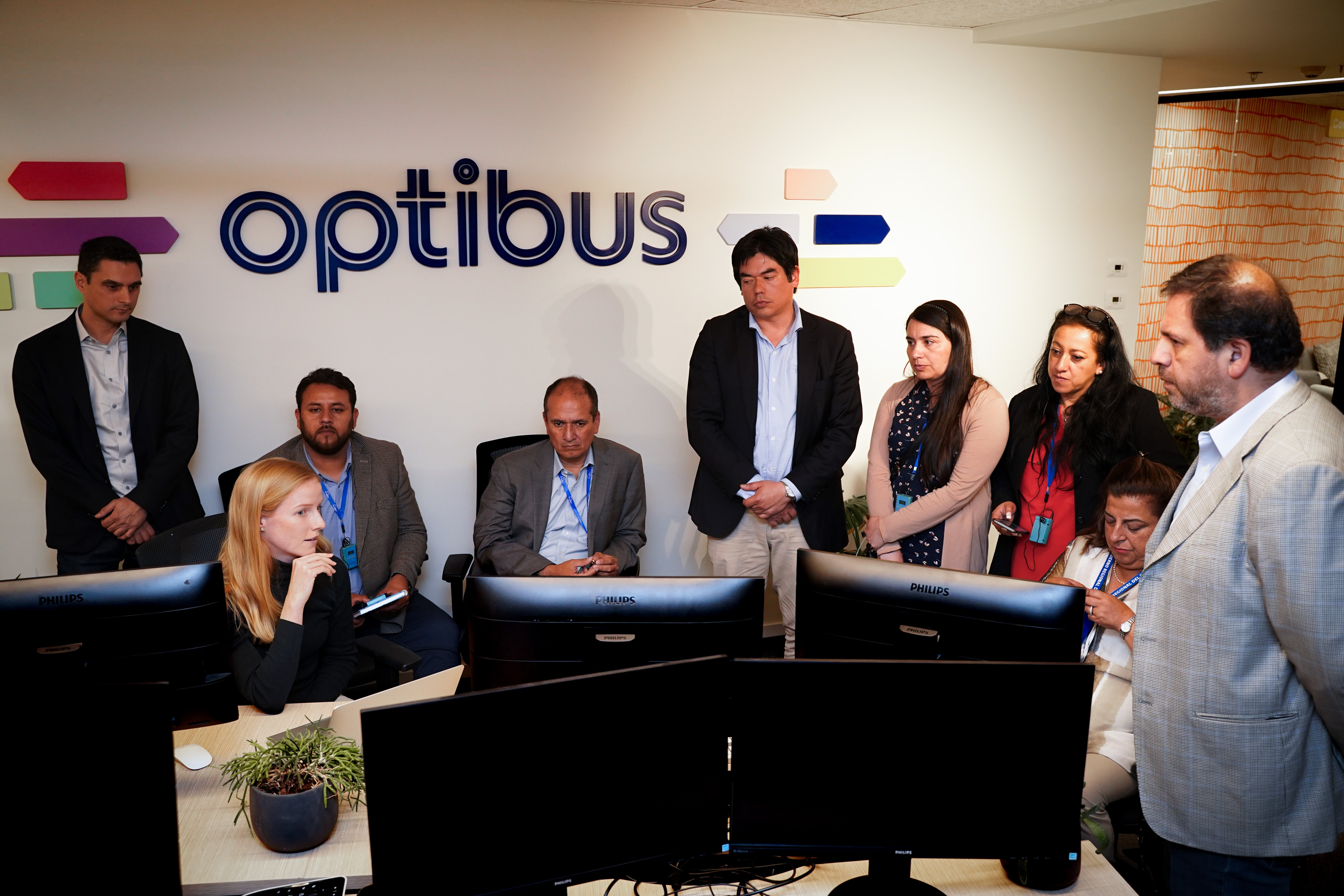 Delegación del gobierno de la Región del Biobío habla de tecnología y futuro del transporte público con Optibus