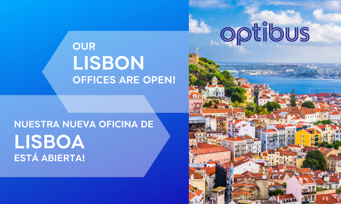 Optibus abre oficina en Lisboa para apoyar la digitalización y electrificación del transporte público de Portugal