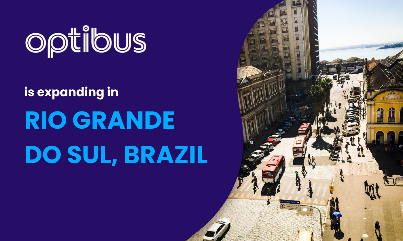 Optibus expands in Rio Grande do Sul, Brazil with new public transportation operators